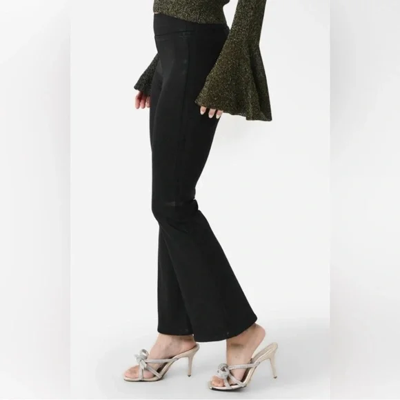 New! Frame Denim Jetset Pixie Flare Jeans Sz 1 fits size 25 26‎ 27 2829 Black